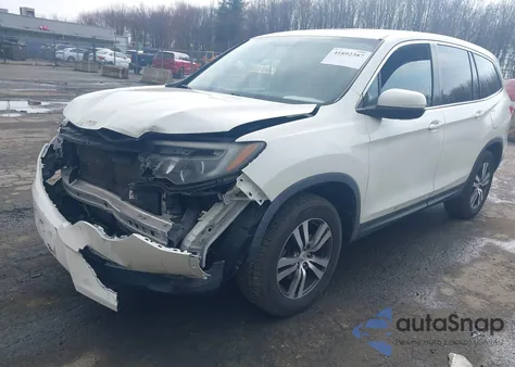 2016 Honda Pilot Ex-L из США, поврежденный, VIN 5FNYF5H86GB036151